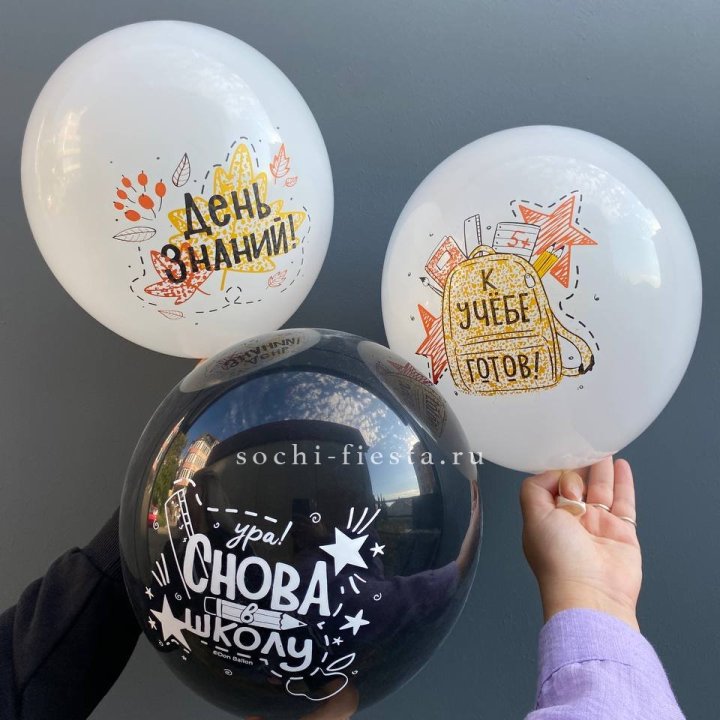 Воздушный шар к 1 сентября в Оренбурге
