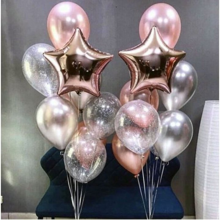 Фонтаны шаров "Дубль старт" в Оренбурге