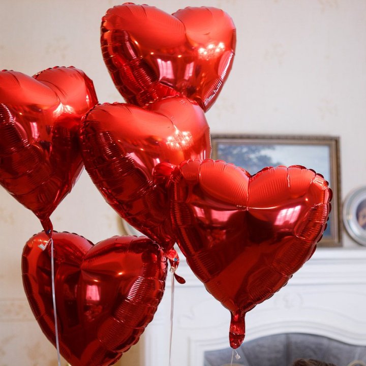 Фольгированный шар "Сердце" в Оренбурге