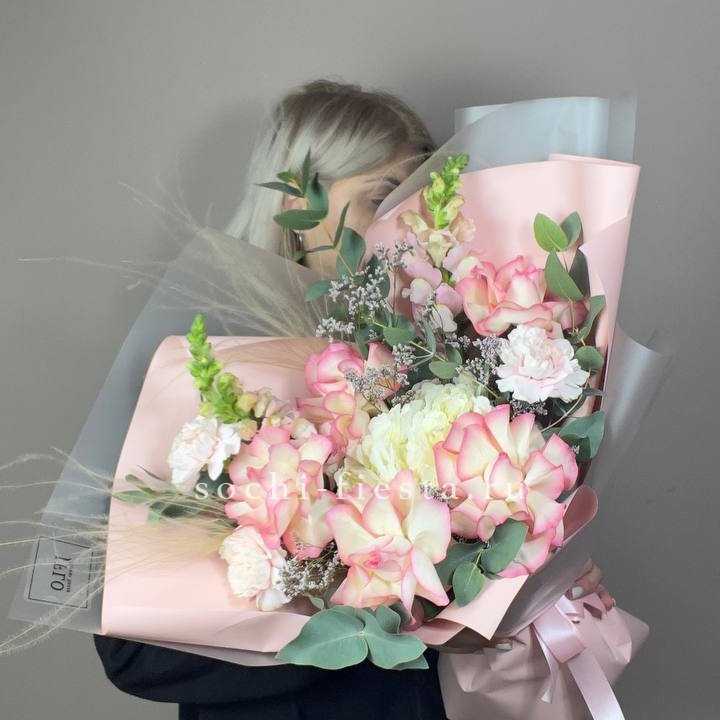  Букет  "Закат для неё" в Оренбурге