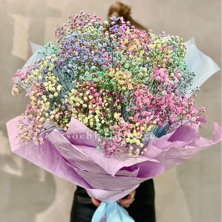 Радужные гипсофилы №2 в Оренбурге