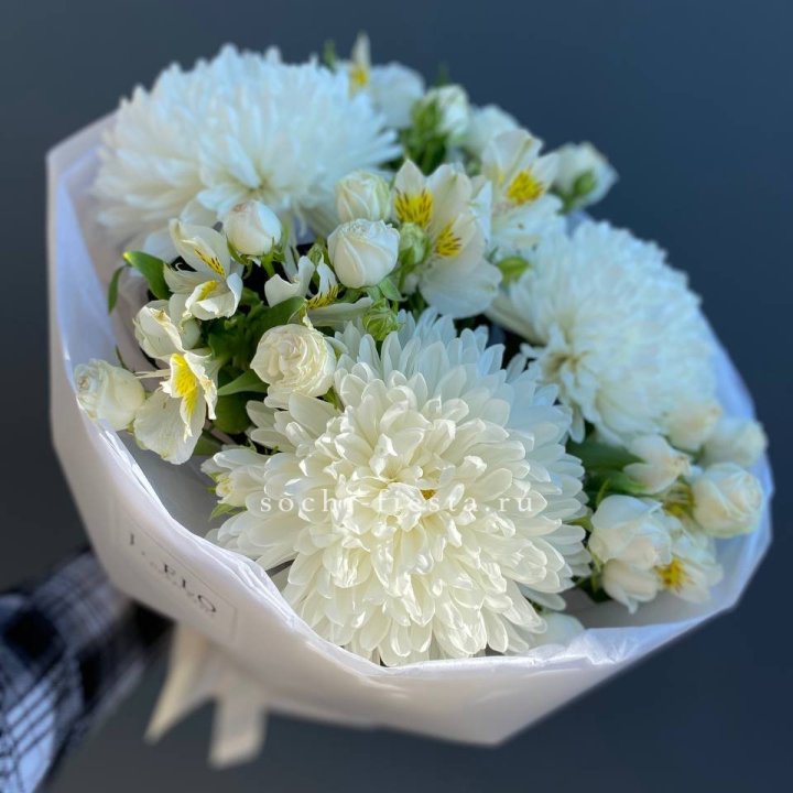 Букет из хризантем "Миранда" в Оренбурге