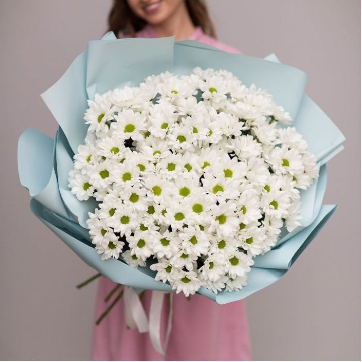  Букет хризантем "Бон-бон" в Оренбурге