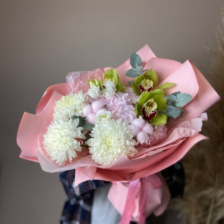  Букет с орхидеями "Вита" в Оренбурге