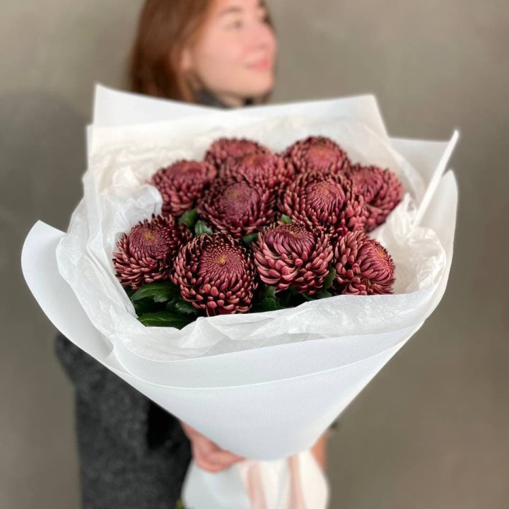 Букет хризантем "Касиопия" в Оренбурге