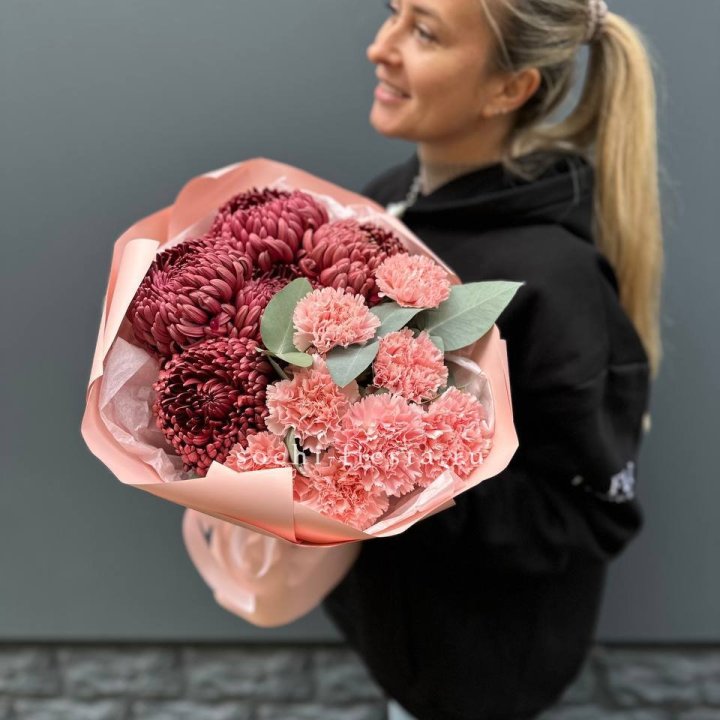 Дуо диантусы и бигуди в Оренбурге