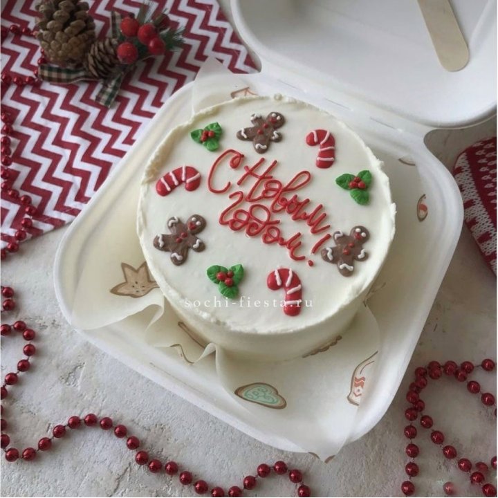 Бенто-торт "С Новым Годом!" в Оренбурге