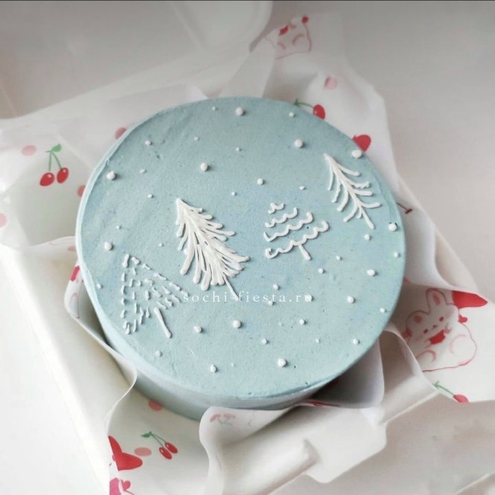 Бенто-торт "Елки" в Оренбурге