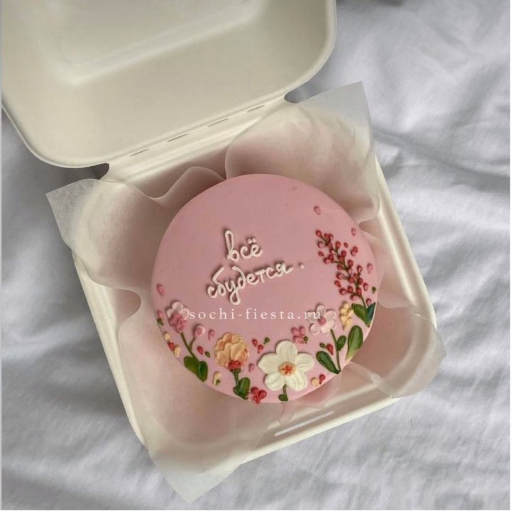 Бенто-торт "Все сбудется"  в Оренбурге