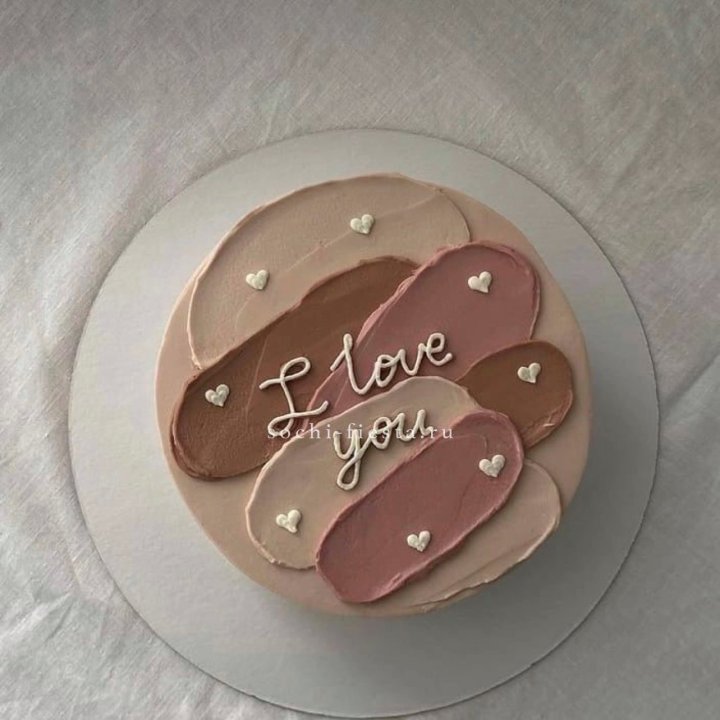 Бенто-торт "Я тебя люблю невероятно"  в Оренбурге