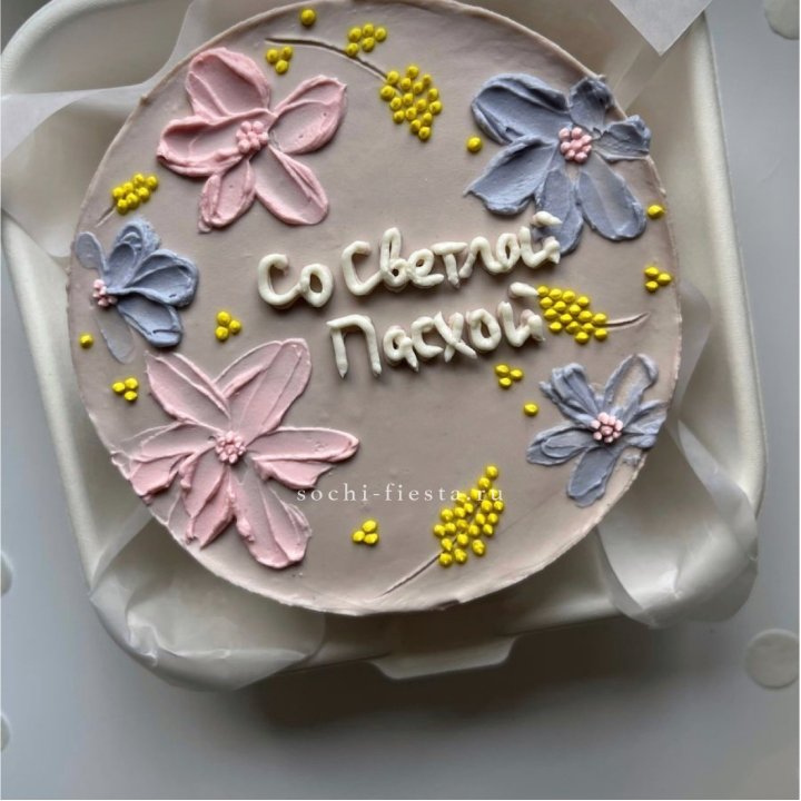 Бенто-торт "Светлой Пасхи" 3 в Оренбурге