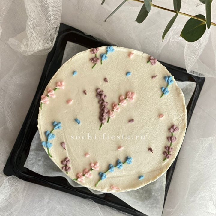 Бенто-торт "Лаванда" в Оренбурге