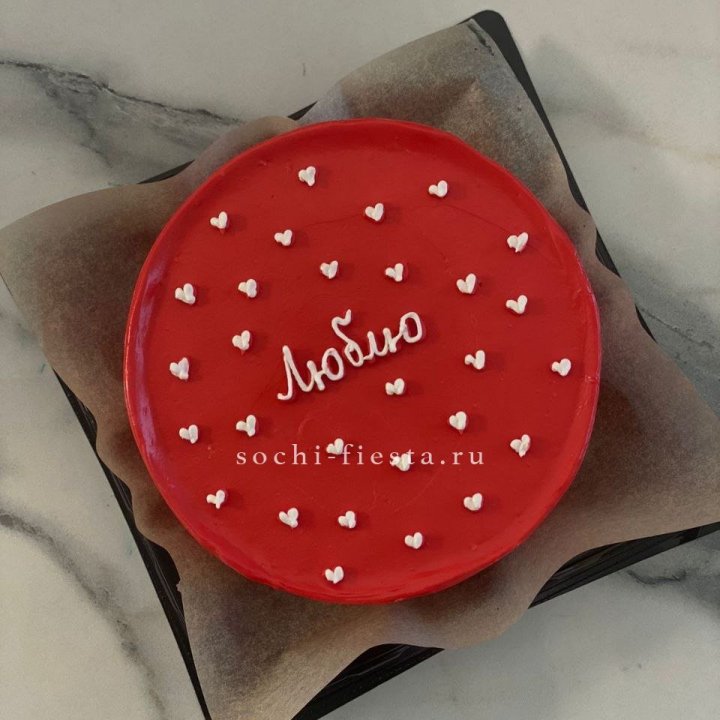 Бенто-торт "Люблю" в Оренбурге