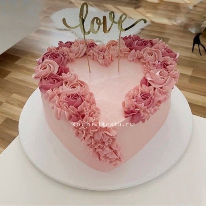 Торт "Сердце" 10 в Оренбурге
