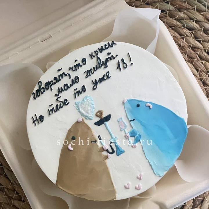 Бенто-торт "Крысы"  в Оренбурге