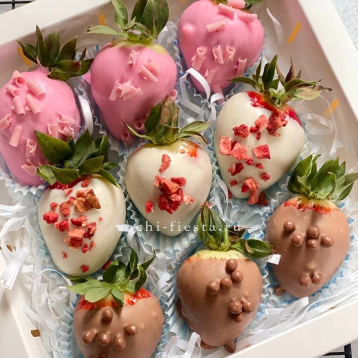 Клубника в шоколаде 9 ягод в Оренбурге