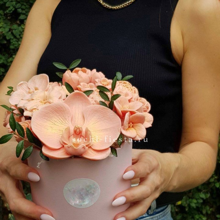 Шоколадный букет Орхидей в Оренбурге