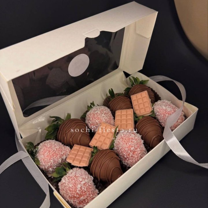 Клубника в шоколаде 10 ягод №2 в Оренбурге