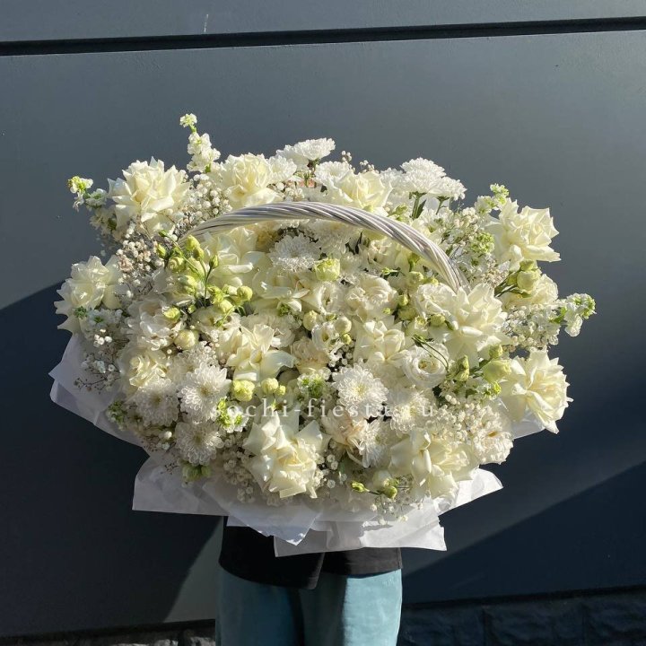 Корзина "Белоснежка" в Оренбурге