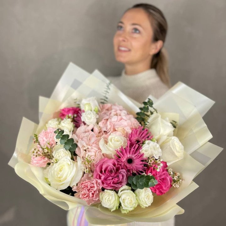 Дизайнерский букет "Мелоди" в Оренбурге