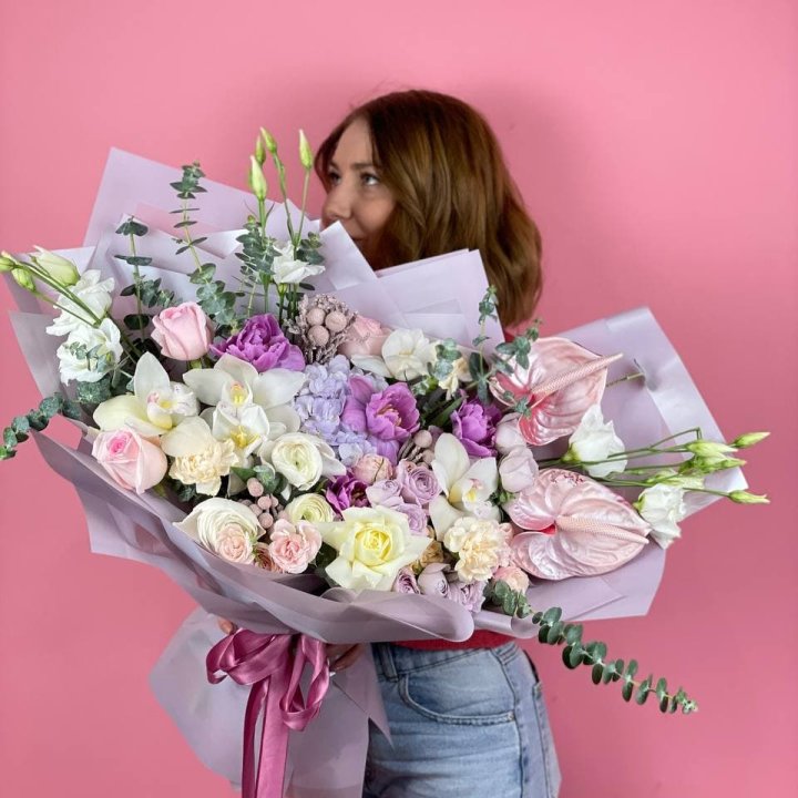 Дизайнерский букет "Вероника" в Оренбурге