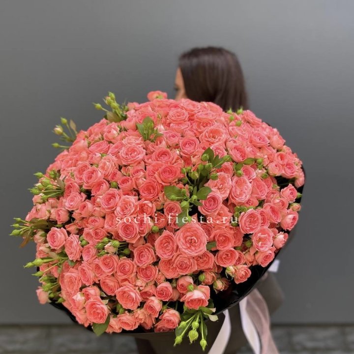 101 кустовая роза Барбадос в Оренбурге