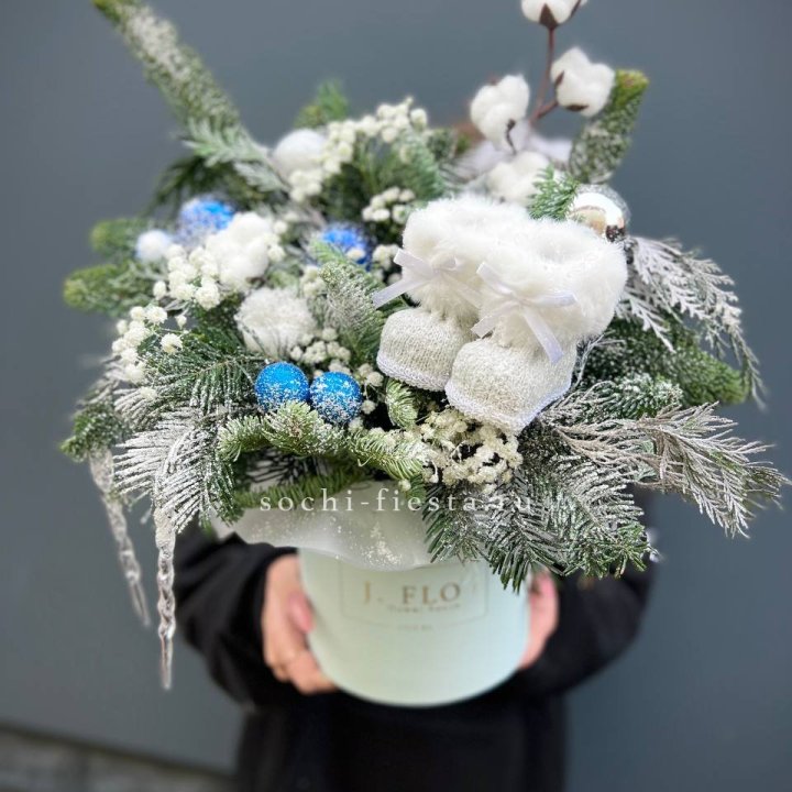 Новогодний бокс "Ботс блю" в Оренбурге