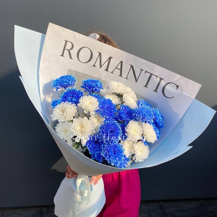 Букет кустовых хризантем  в Оренбурге