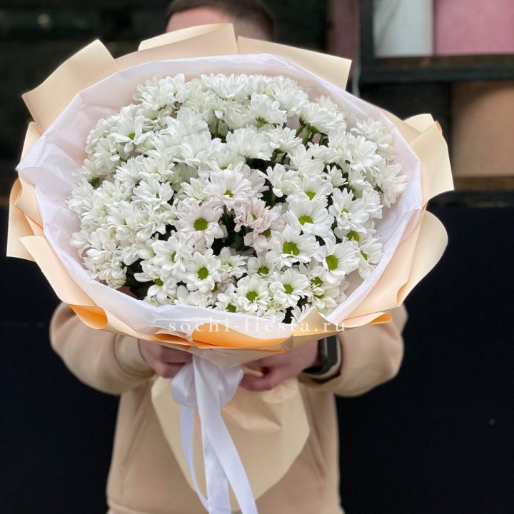  Букет хризантем в Оренбурге