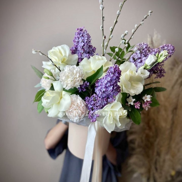 Цветочный бокс "Воскресенье" в Оренбурге