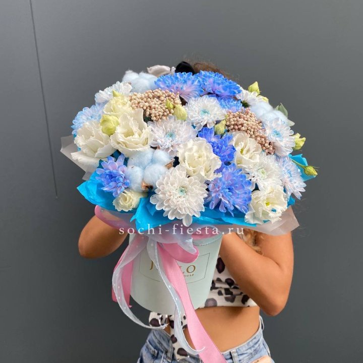 Коробка цветов  " Облако" в Оренбурге