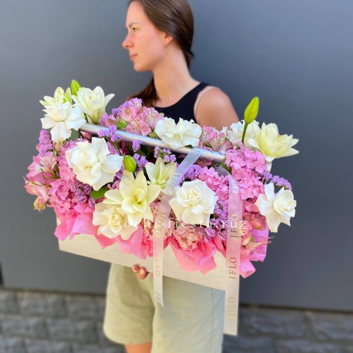 Большой бокс розовый в Оренбурге