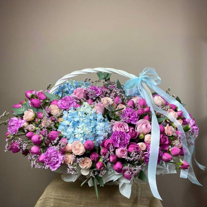 Авторская корзина "Лавандерия" в Оренбурге