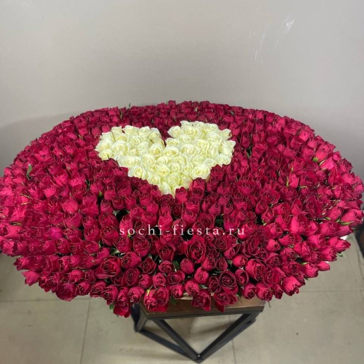 501 роза в корзине в Оренбурге