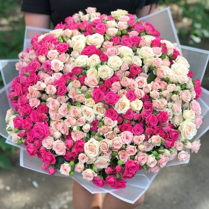 101 кустовая роза в Оренбурге