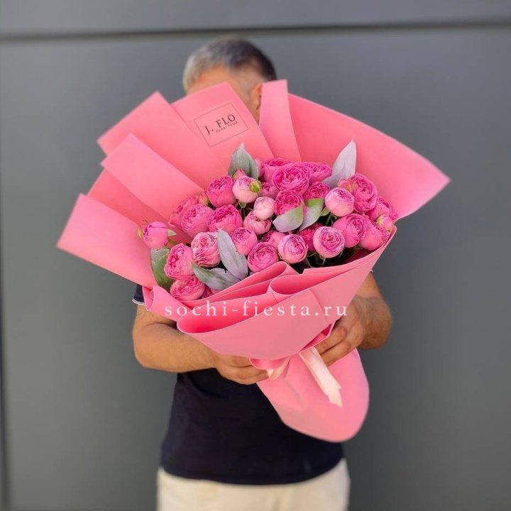 Пионовидные розы баблс №2 в Оренбурге