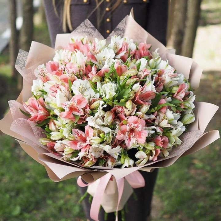 Букет альстромерий "ВАУ" в Оренбурге