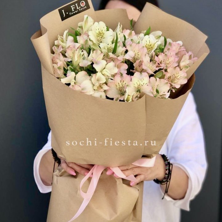 17  альстромерий в крафте в Оренбурге