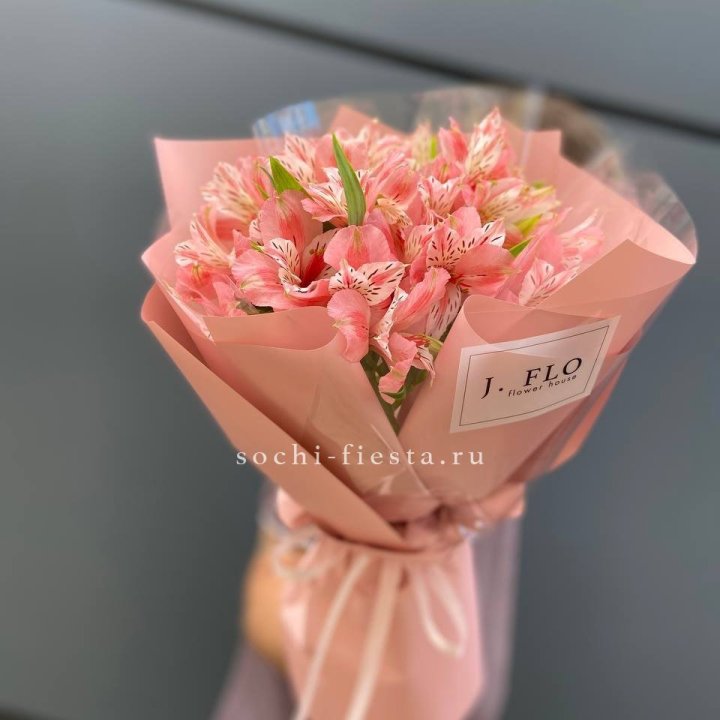 Букет альстромерий розовых в Оренбурге