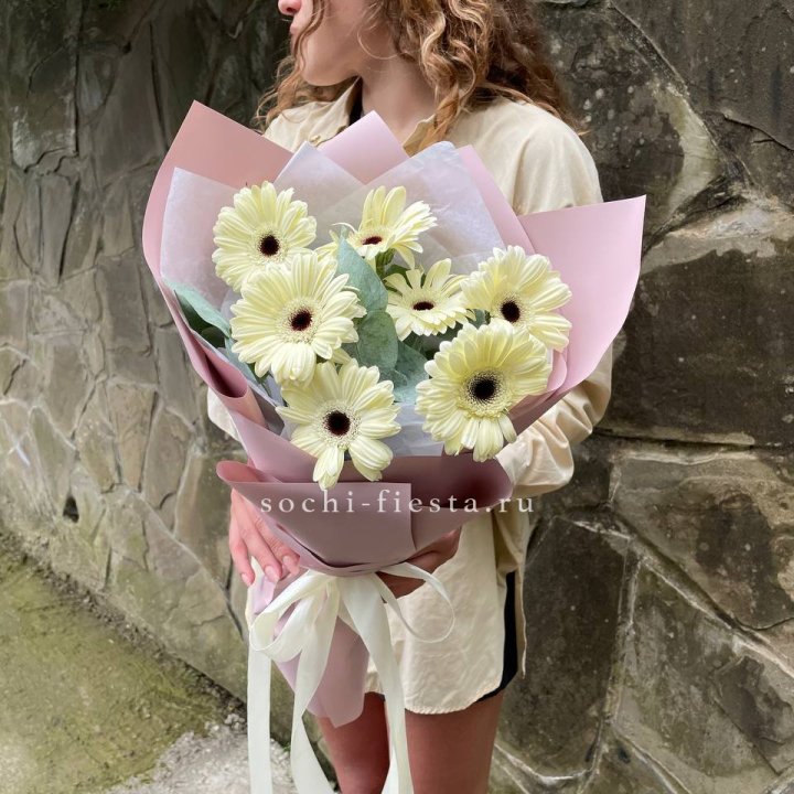 Букет голландских гербер  в Оренбурге