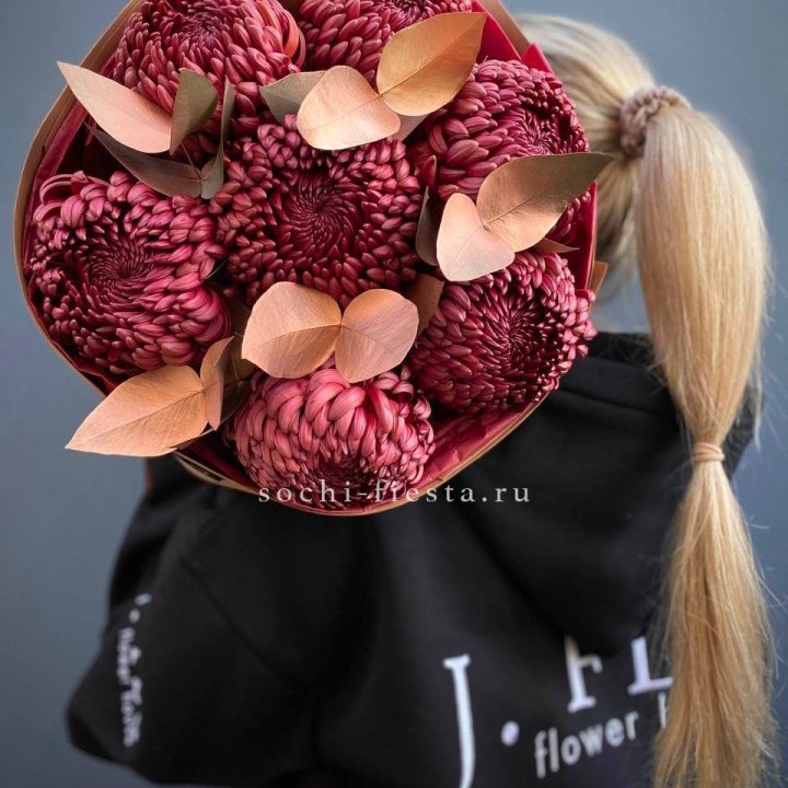 Хризантемы "Голд шоколад" в Оренбурге