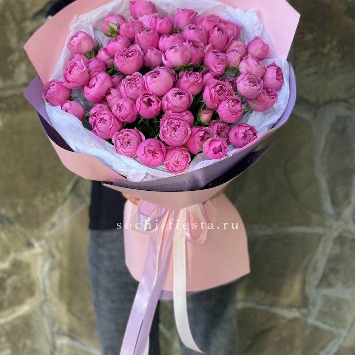 Букет "Пионки" в Оренбурге