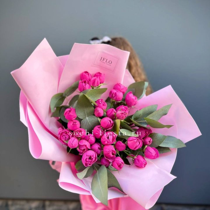 Пионовидные розы баблс в Оренбурге