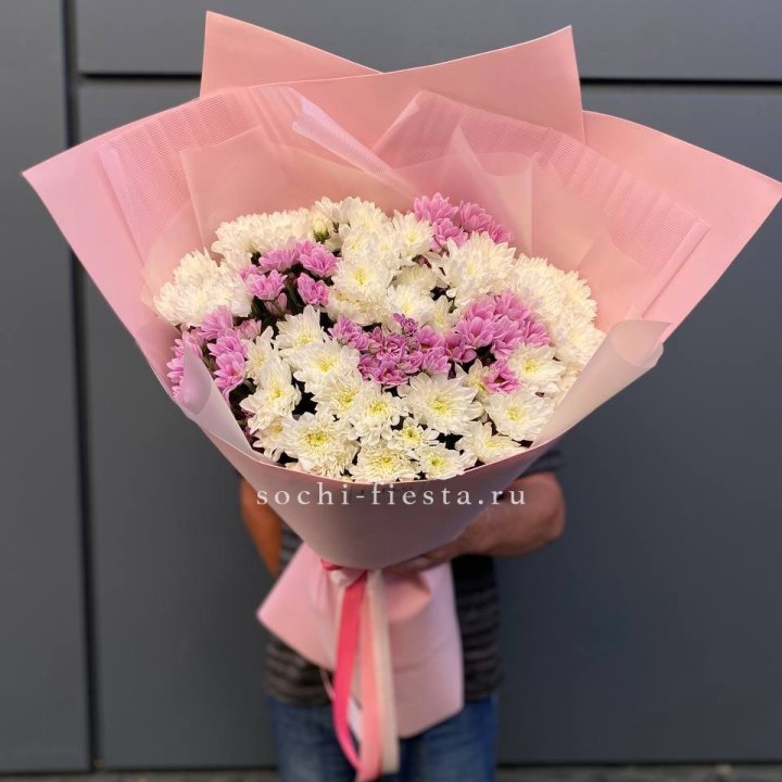  Букет хризантем- гигант  в Оренбурге