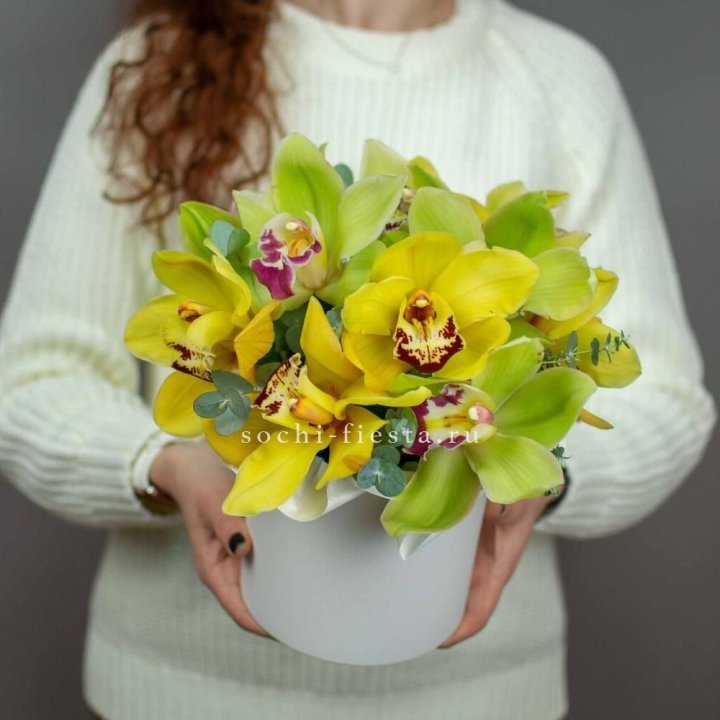 Бокс с орхидей №1 в Оренбурге