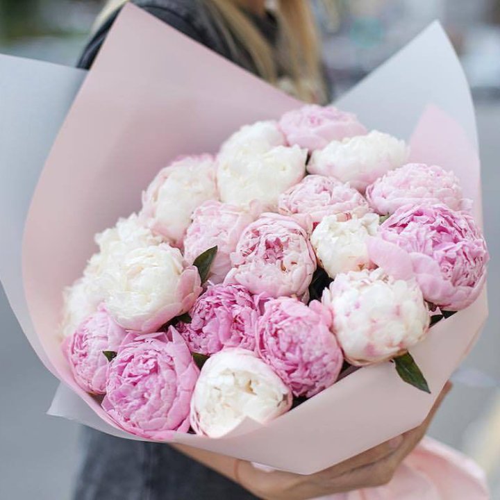 Букет пионов "Бутоника" в Оренбурге