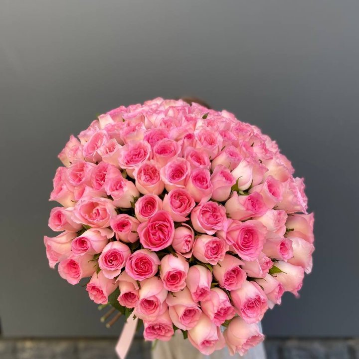 101 розовая роза в Оренбурге