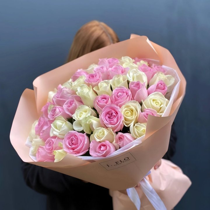 55 роз микс нежности в Оренбурге