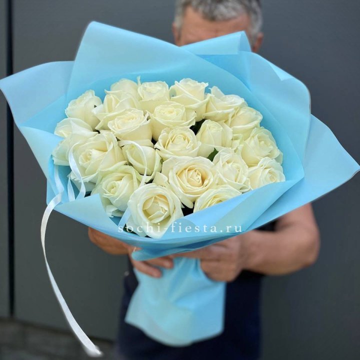 21 белая роза в Оренбурге