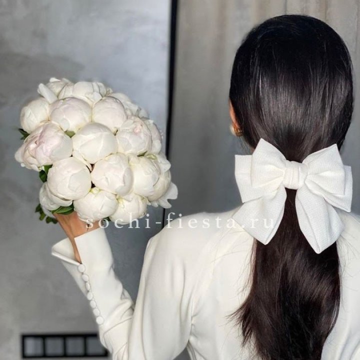 Свадебный букет пионов в Оренбурге